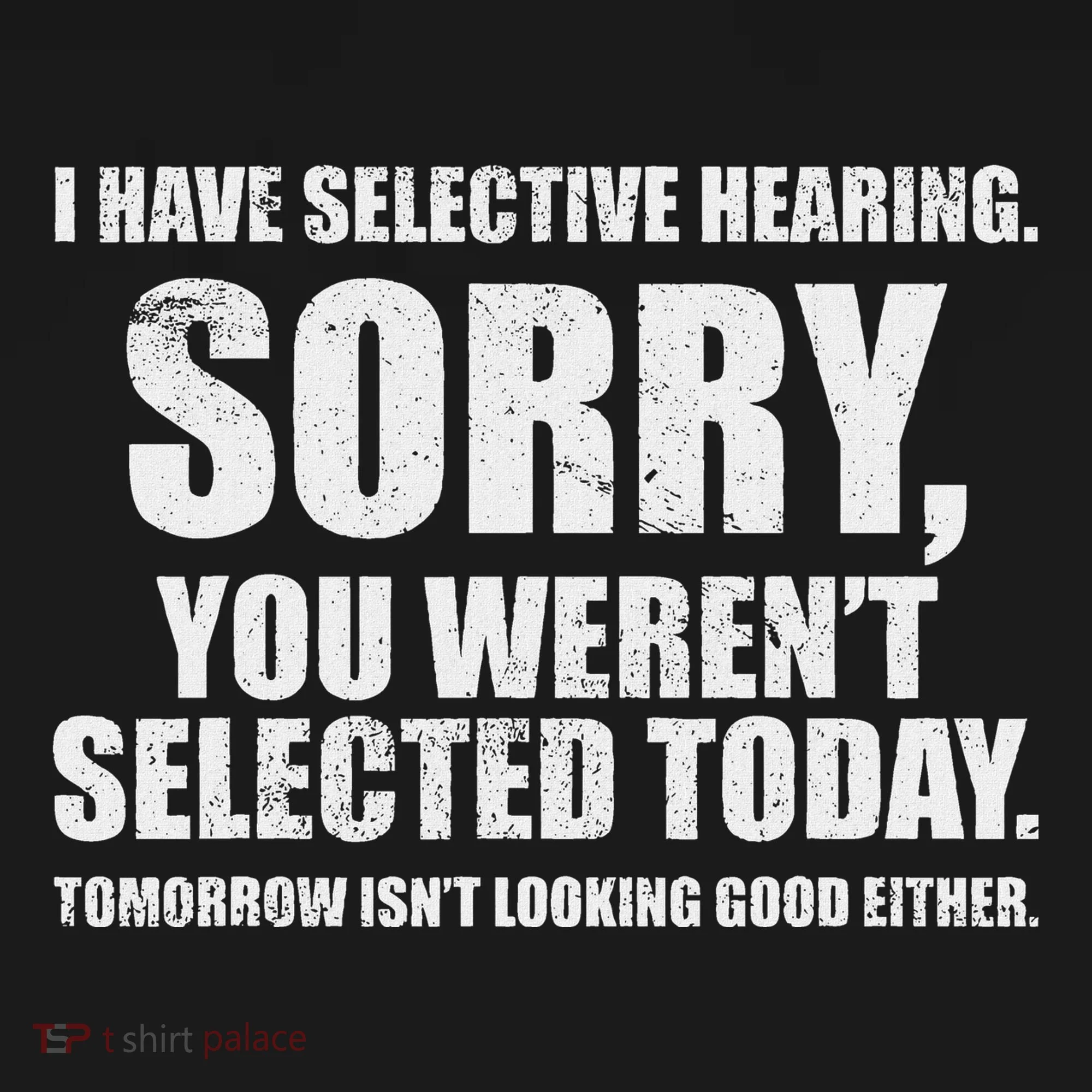 I Have Selective Hearing Ornament