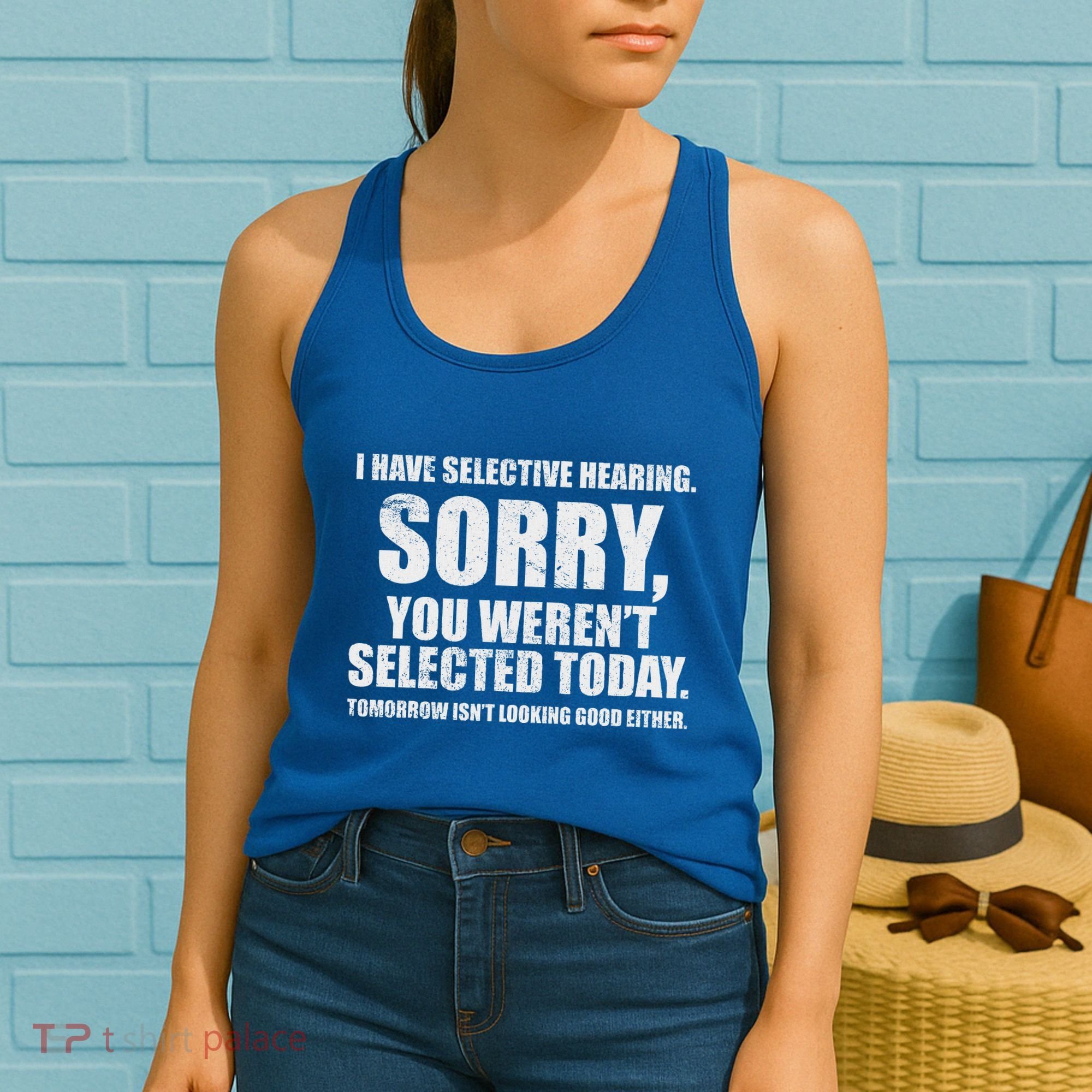 I Have Selective Hearing Women's Tank Top