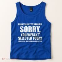 I Have Selective Hearing Tank Top thumb 2