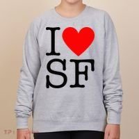 I Heart San Francisco I Love Sf Women's Sweatshirt thumb 0