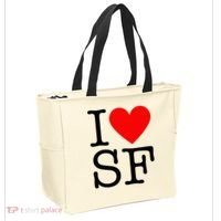 I Heart San Francisco I Love Sf Tote Bag thumb 2