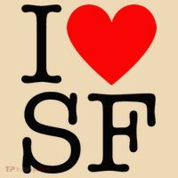 I Heart San Francisco I Love Sf Tote Bag thumb 4