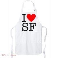 I Heart San Francisco I Love Sf Apron thumb 0