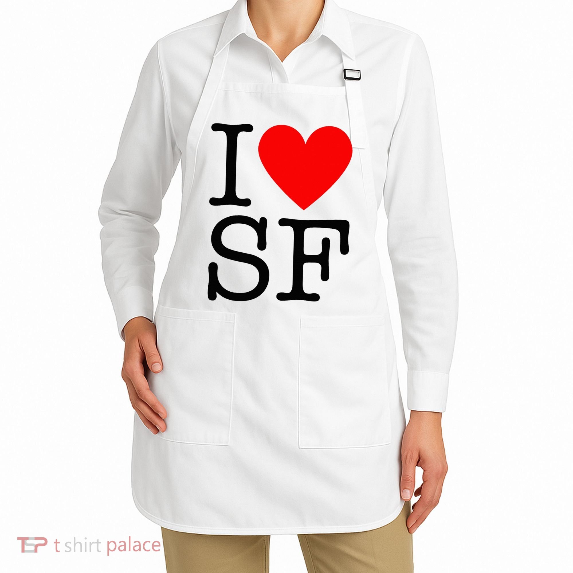 I Heart San Francisco I Love Sf Apron