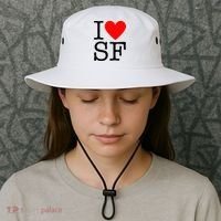 I Heart San Francisco I Love Sf Bucket Hat thumb 3
