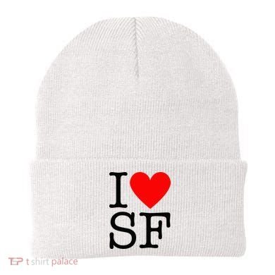 I Heart San Francisco I Love Sf Beanie