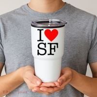 I Heart San Francisco I Love Sf Tumbler thumb 2
