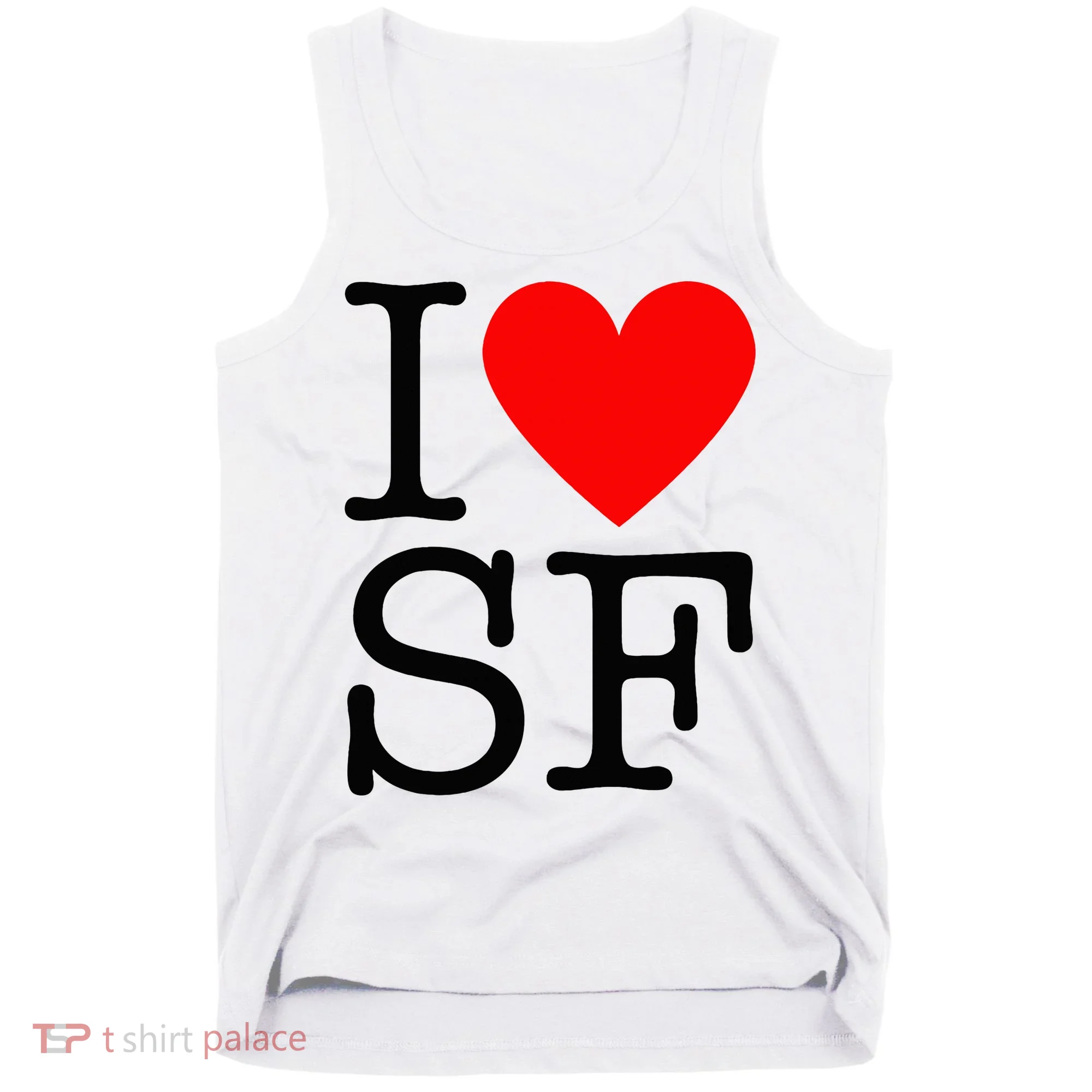 I Heart San Francisco I Love Sf Tank Top