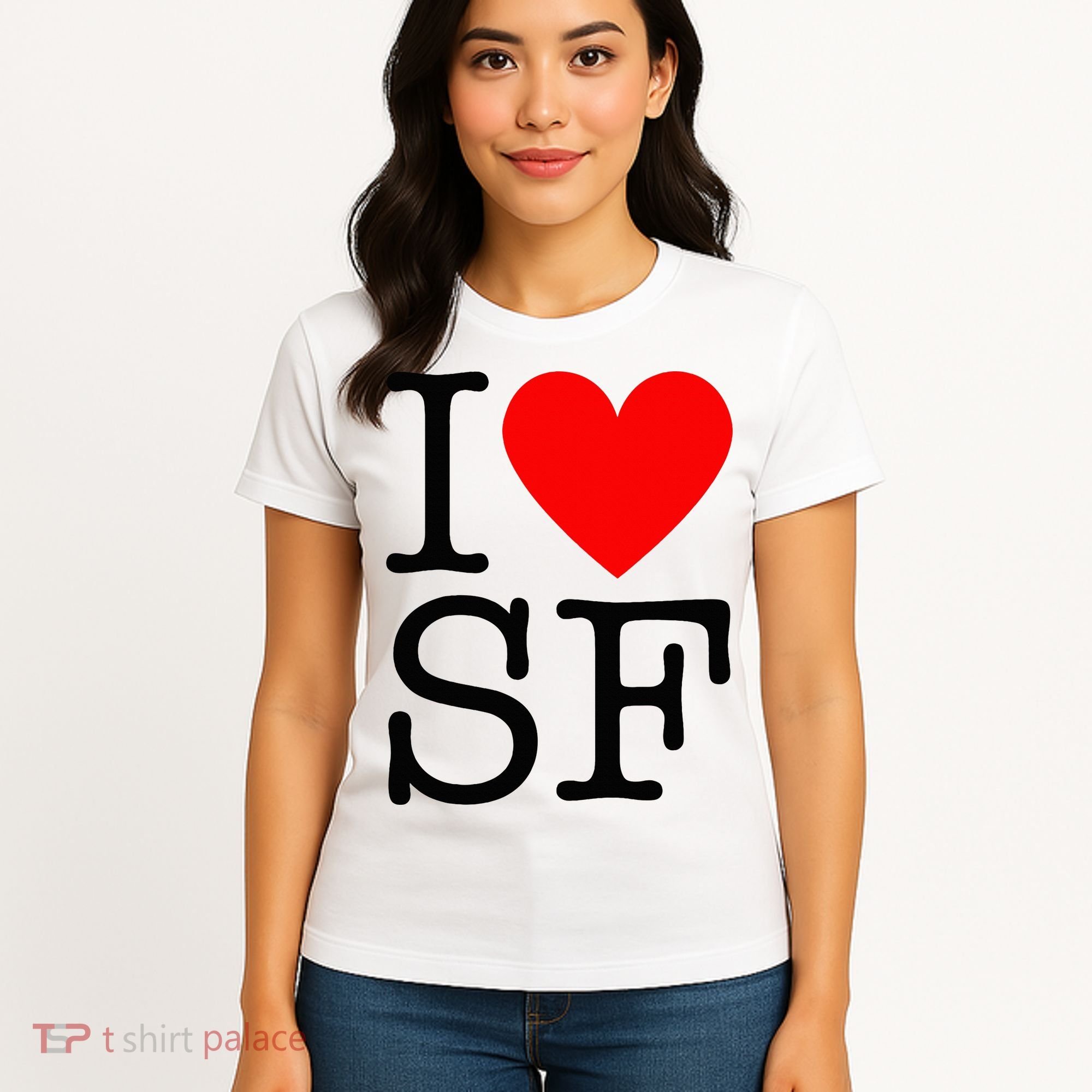 I Heart San Francisco I Love Sf Women's T-Shirt