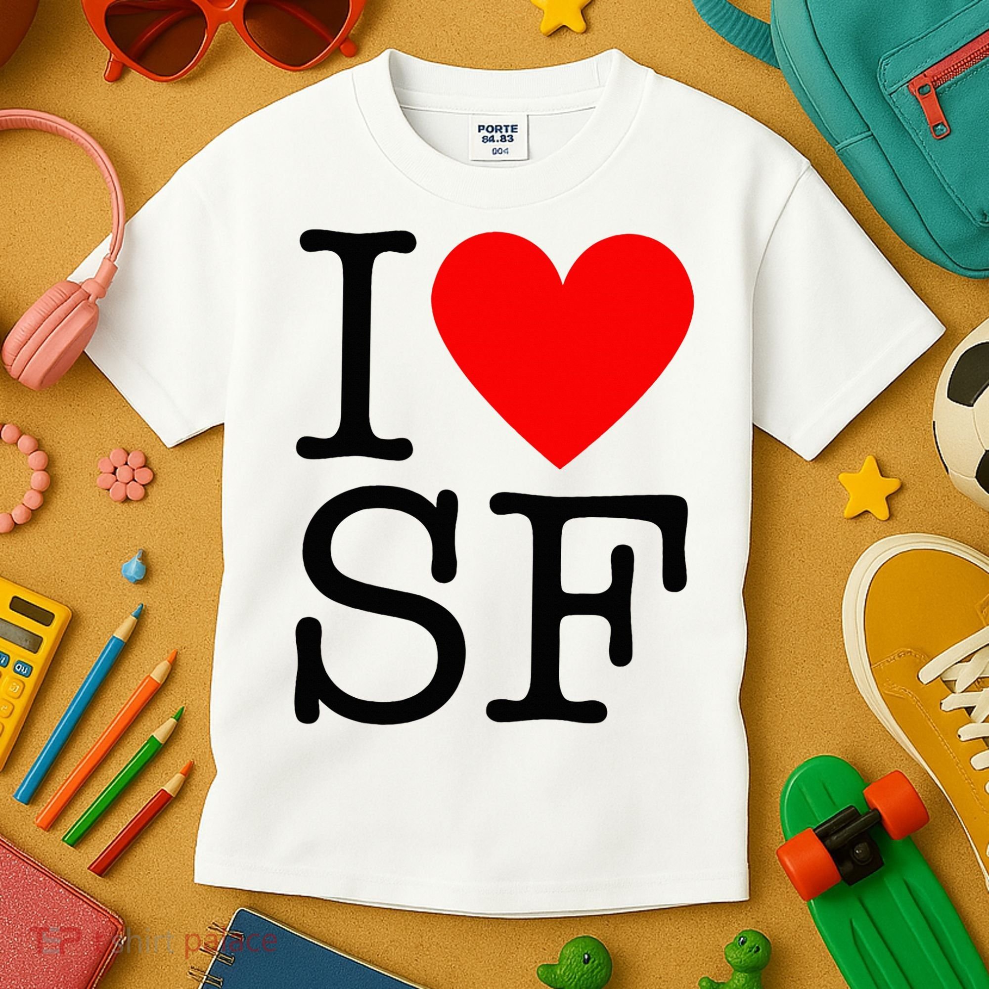 I Heart San Francisco I Love Sf Kids T-Shirt