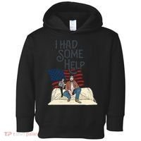 I Had Some Help Malone Post Toddler Hoodie thumb 0