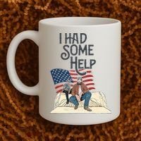 I Had Some Help Malone Post Coffee Mug thumb 2