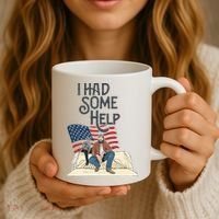 I Had Some Help Malone Post Coffee Mug thumb 3
