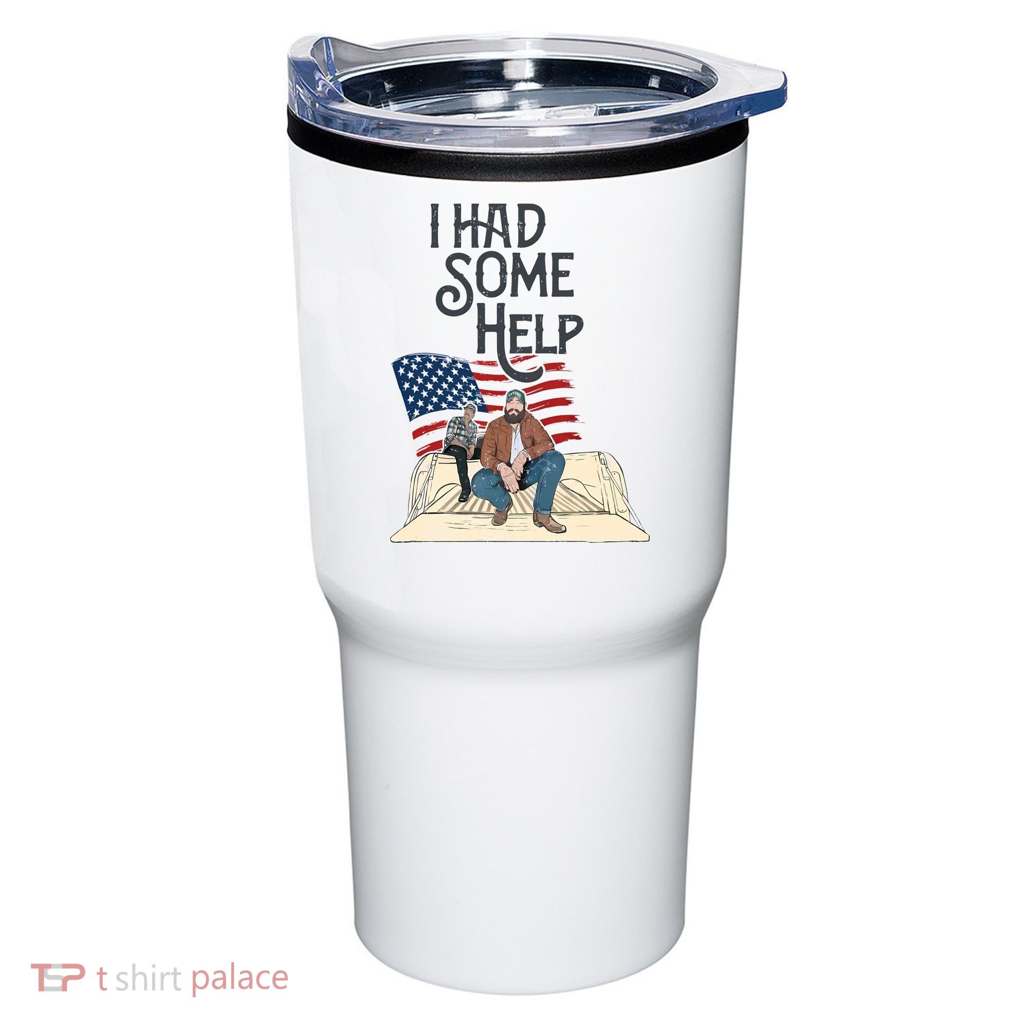 I Had Some Help Malone Post Tumbler