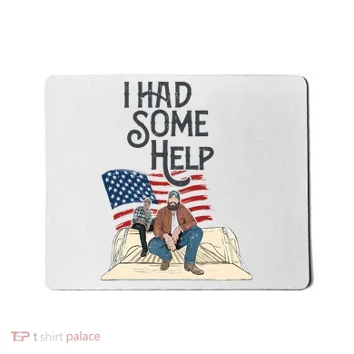 I Had Some Help Malone Post Mousepad
