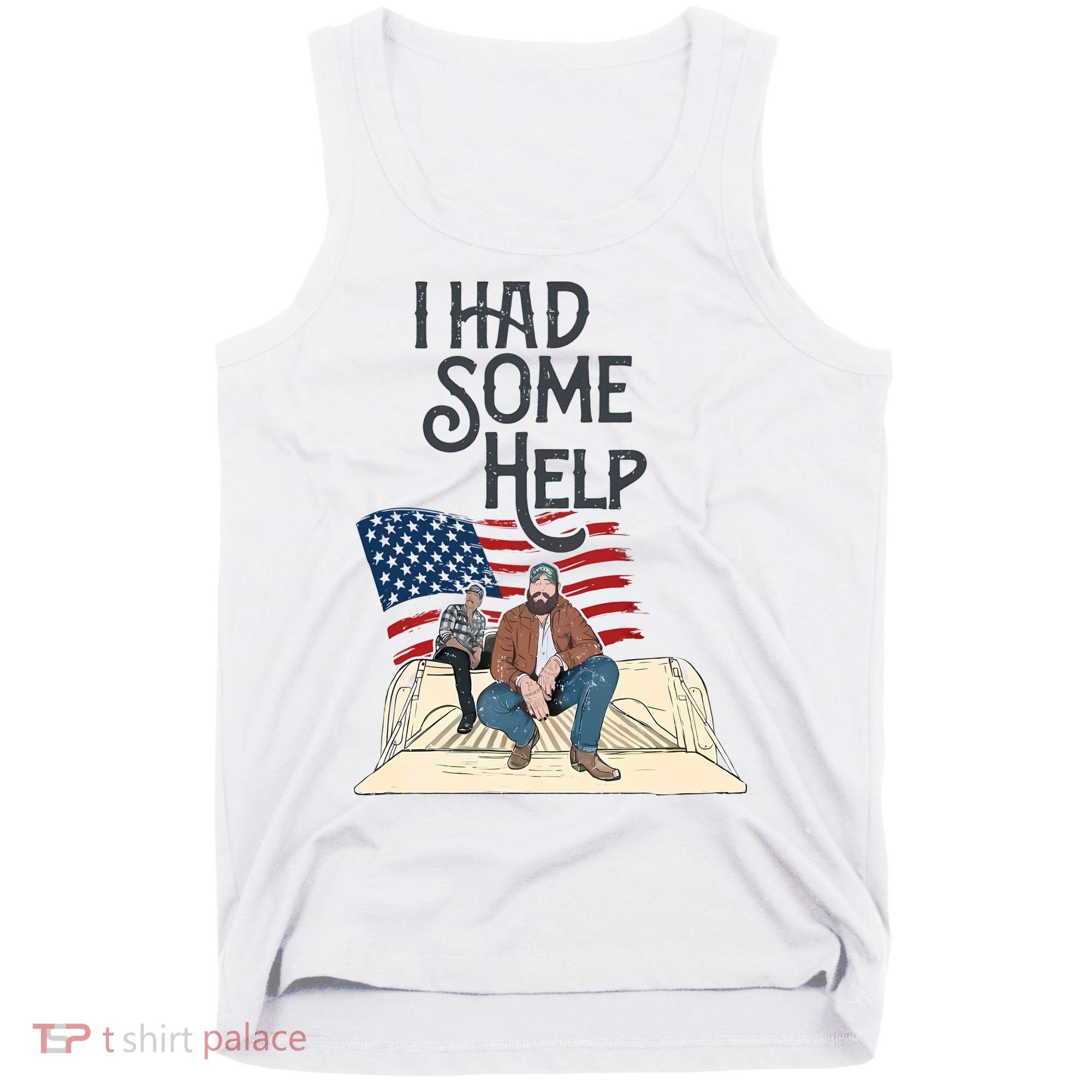 I Had Some Help Malone Post Tank Top