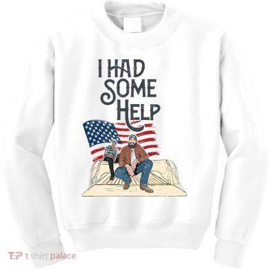 I Had Some Help Malone Post Kids Sweatshirt