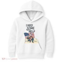 I Had Some Help Malone Post Kids Hoodie thumb 0