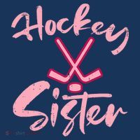 Ice Hockey Sister Fan Wo Girl Women's Tank Top thumb 5