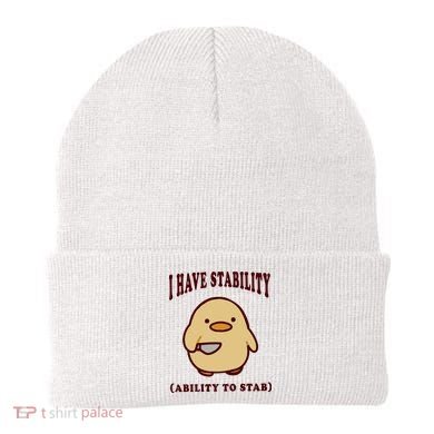 I Have Stability Ability To Stab Beanie