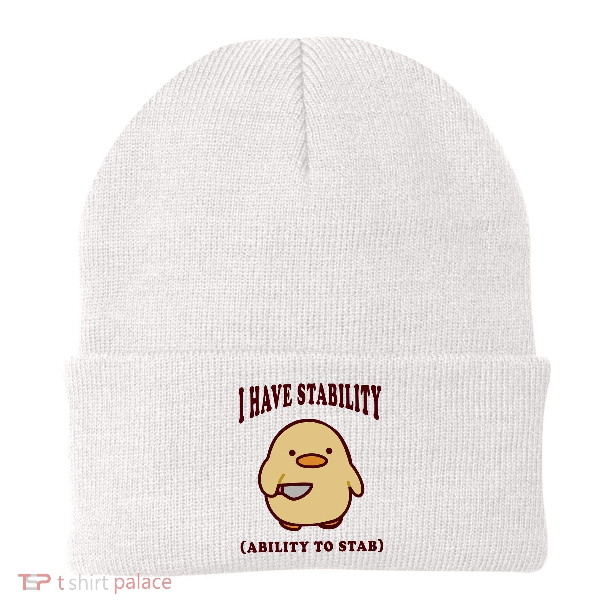 I Have Stability Ability To Stab Beanie