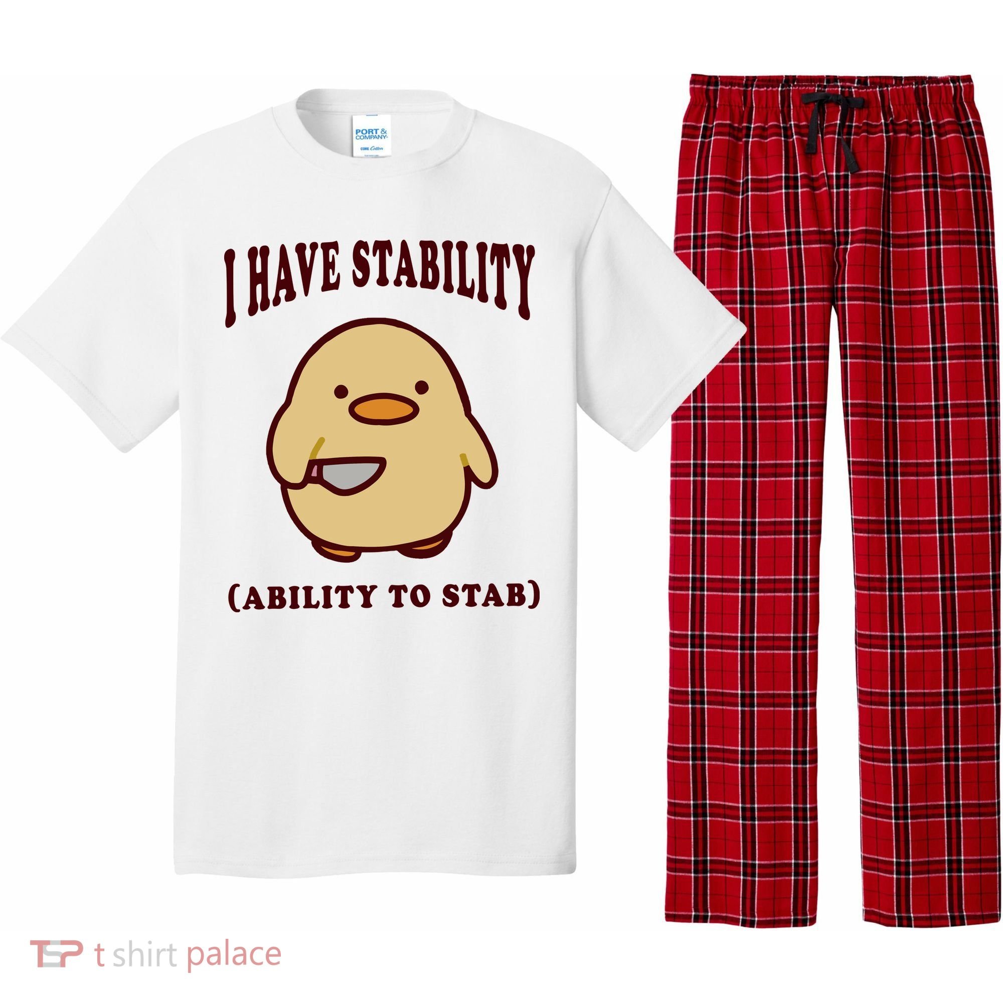 I Have Stability Ability To Stab Pajama Set