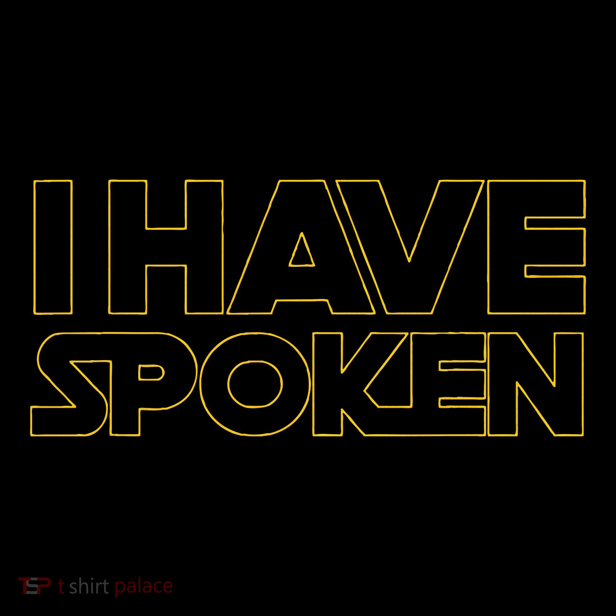 I Have Spoken Funny Space Western Sci Fi Women's Hoodie