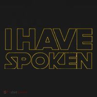 I Have Spoken Funny Space Western Sci Fi Mousepad thumb 1