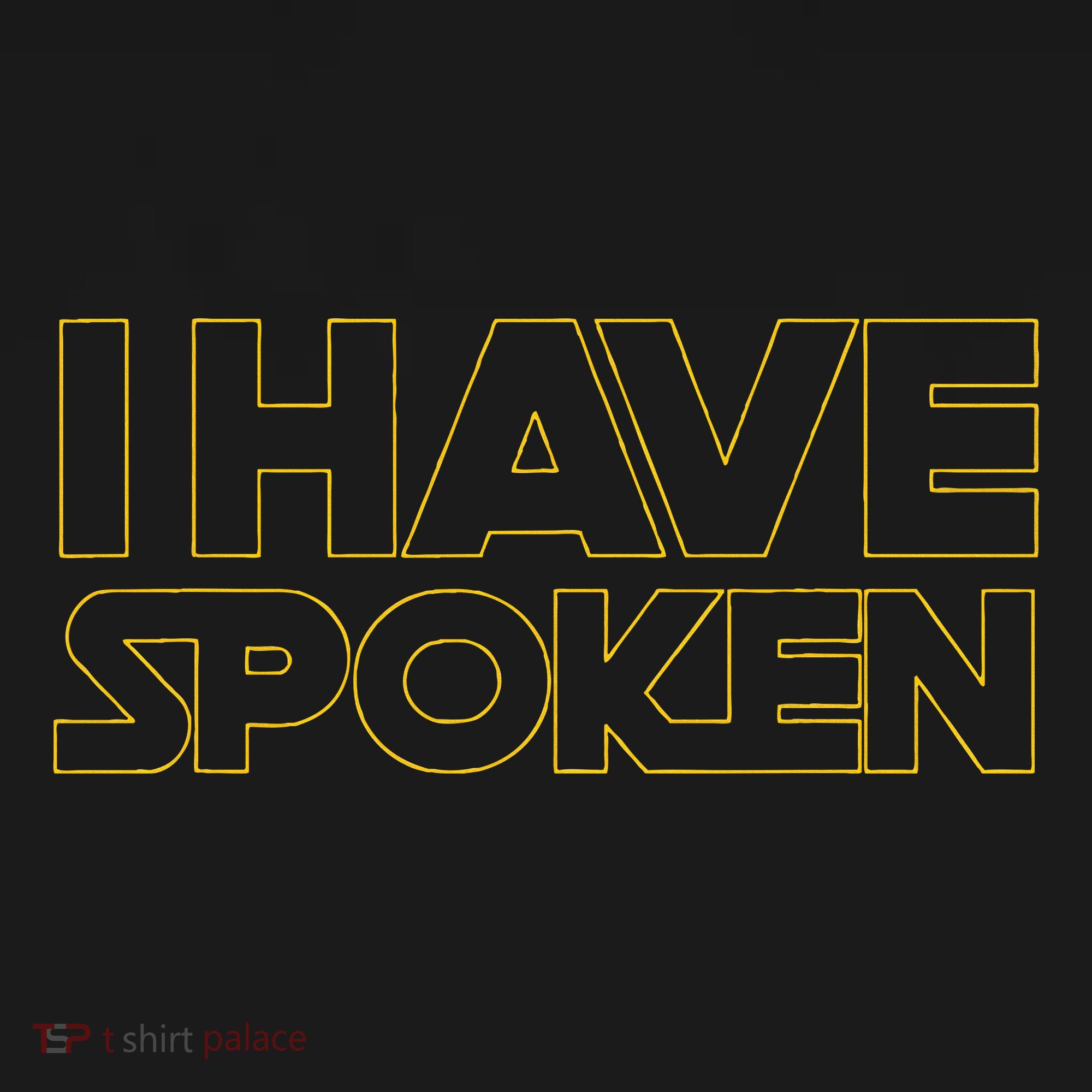 I Have Spoken Funny Space Western Sci Fi Mousepad