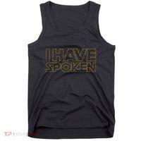 I Have Spoken Funny Space Western Sci Fi Tank Top thumb 0
