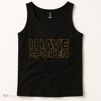 I Have Spoken Funny Space Western Sci Fi Tank Top thumb 2