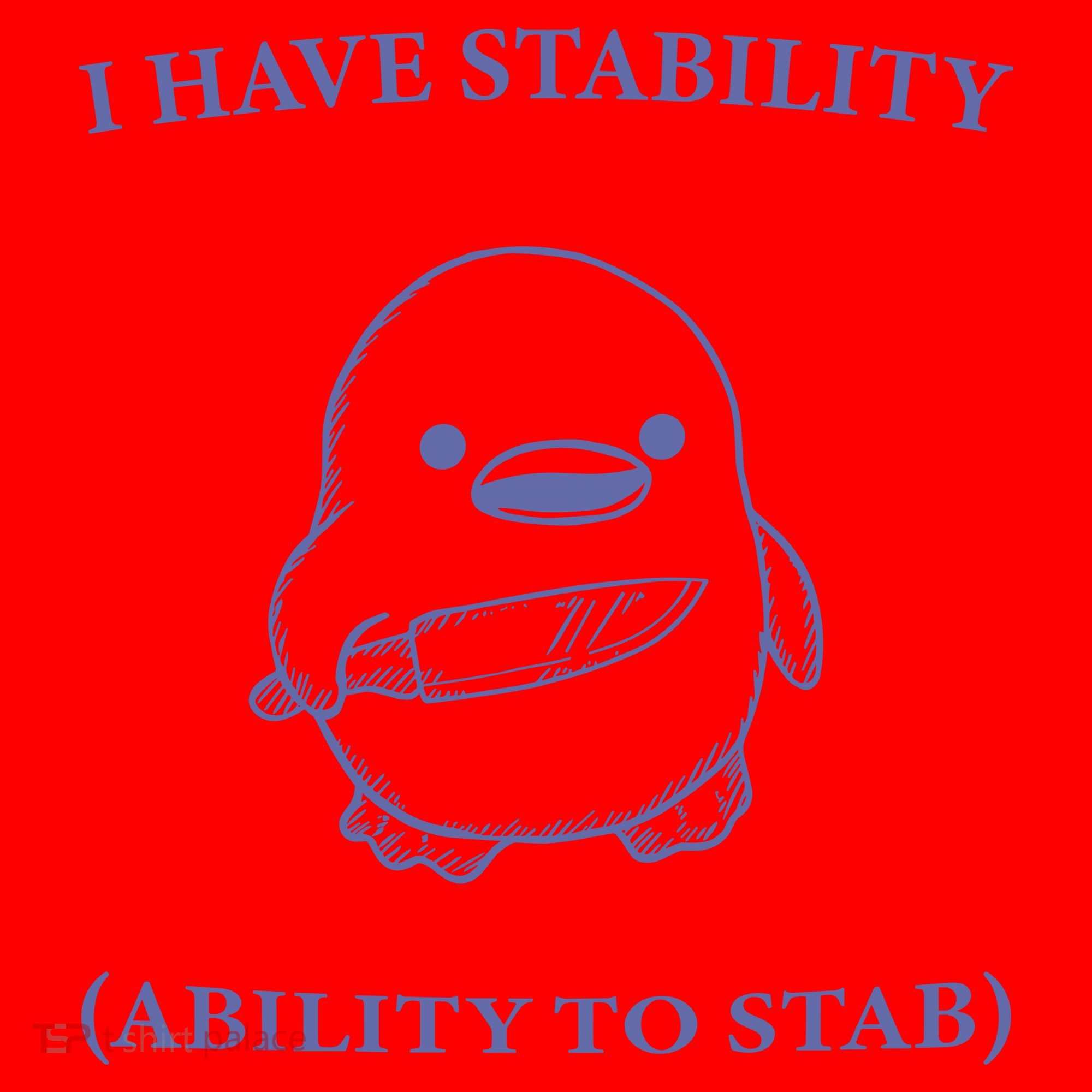I Have Stability Ability To Stab Santa Hat