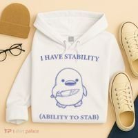 I Have Stability Ability To Stab Hoodie thumb 4