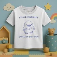 I Have Stability Ability To Stab Toddler T-Shirt thumb 3