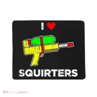 I Heart Squirters Funny I Love Squirters Mousepad thumb 0
