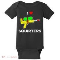 I Heart Squirters Funny I Love Squirters Baby Bodysuit thumb 0