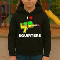 I Heart Squirters Funny I Love Squirters Kids Hoodie thumb 3