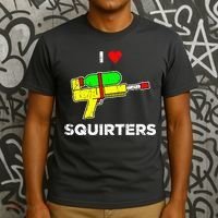 I Heart Squirters Funny I Love Squirters T-Shirt thumb 3