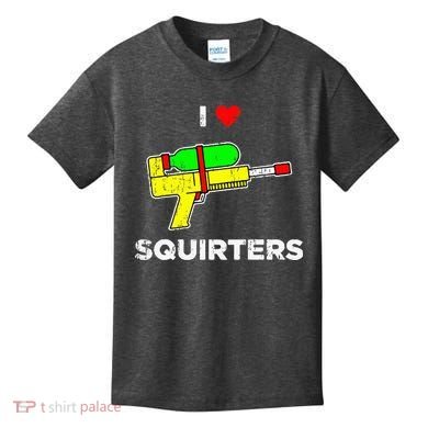 I Heart Squirters Funny I Love Squirters Kids T-Shirt