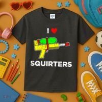 I Heart Squirters Funny I Love Squirters Kids T-Shirt thumb 3