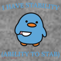 I Have Stability Ability To Stab Toddler Hoodie thumb 2