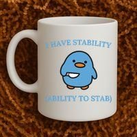 I Have Stability Ability To Stab Coffee Mug thumb 2