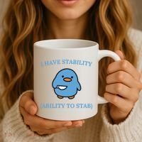 I Have Stability Ability To Stab Coffee Mug thumb 3