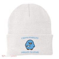 I Have Stability Ability To Stab Beanie thumb 0