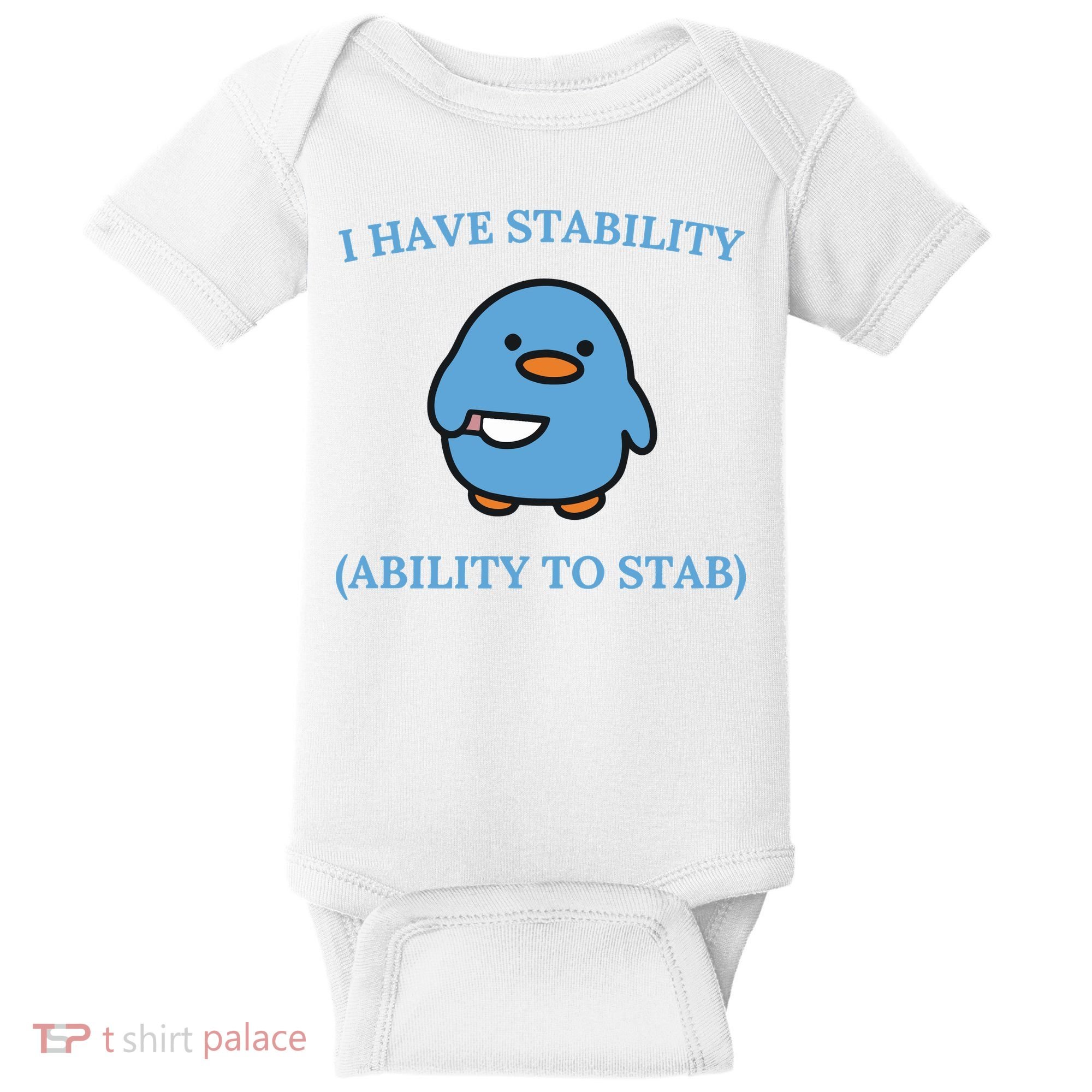 I Have Stability Ability To Stab Baby Bodysuit