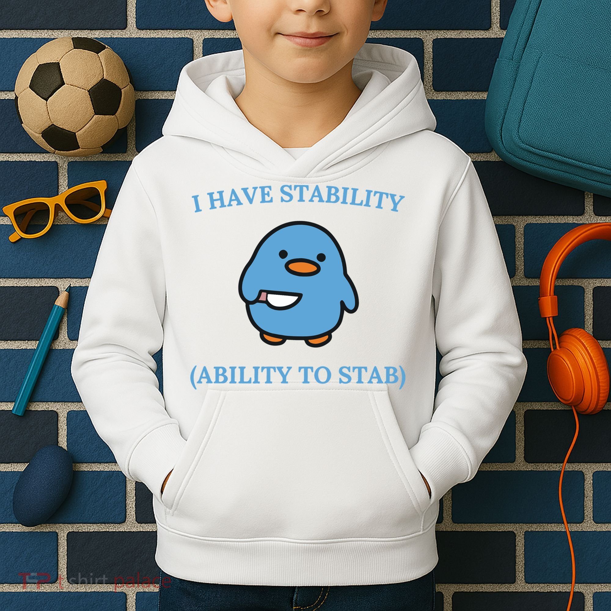 I Have Stability Ability To Stab Kids Hoodie