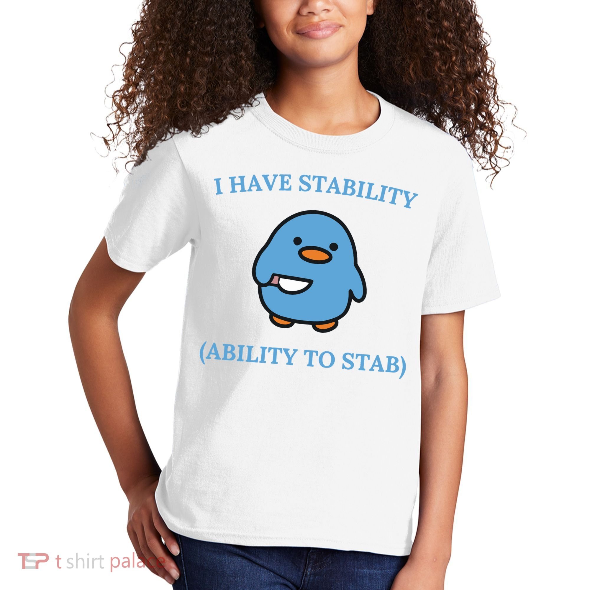 I Have Stability Ability To Stab Kids T-Shirt