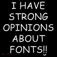 I Have Strong Opinions About Fonts Comic Sans Joke Coffee Mug thumb 5