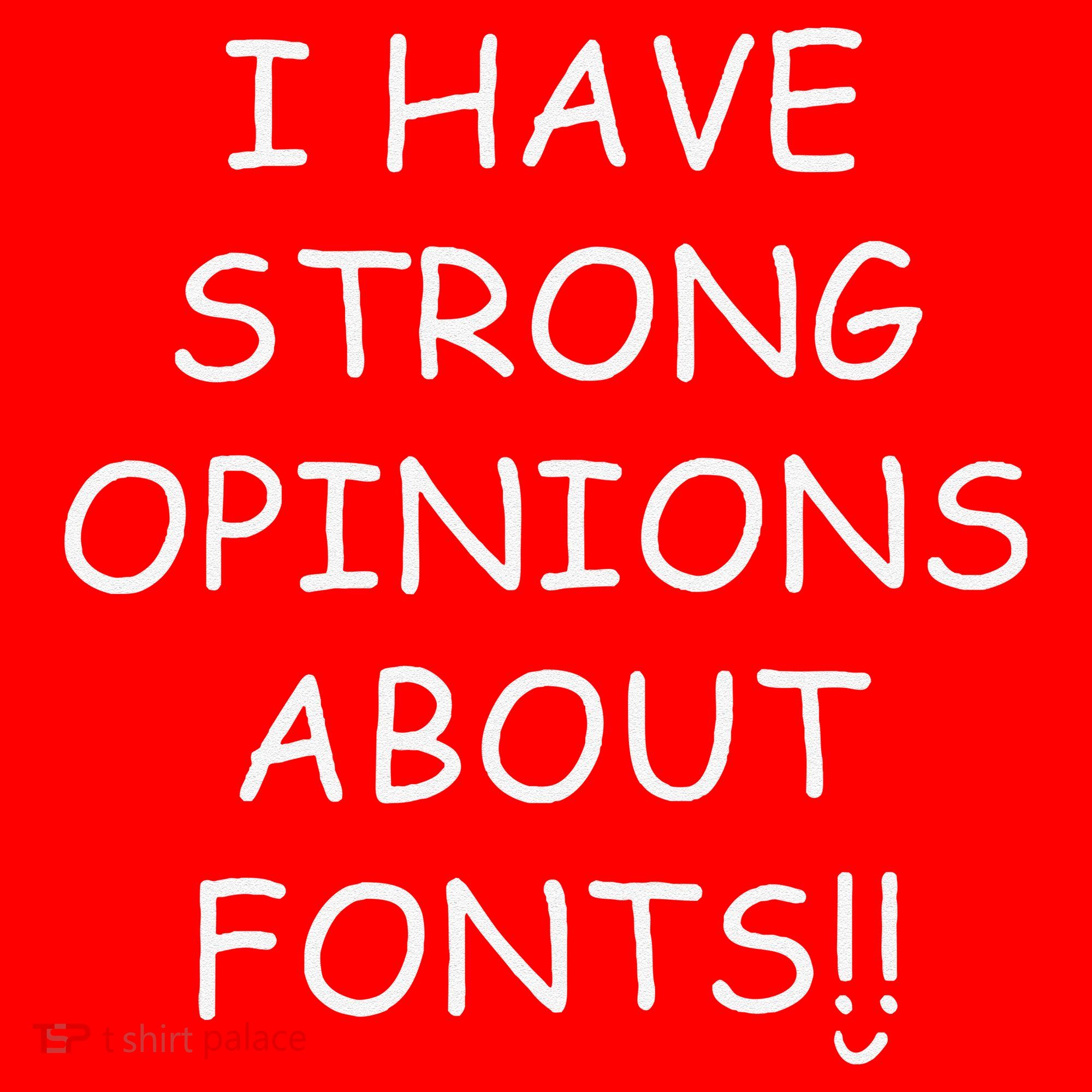 I Have Strong Opinions About Fonts Comic Sans Joke Santa Hat