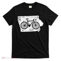 Iowa Home State Bike Cycling & Triathlon Gift T-Shirt thumb 0